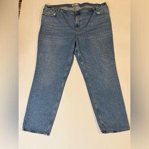 Abercrombie & Fitch Light Blue Straight Leg Jeans 37L